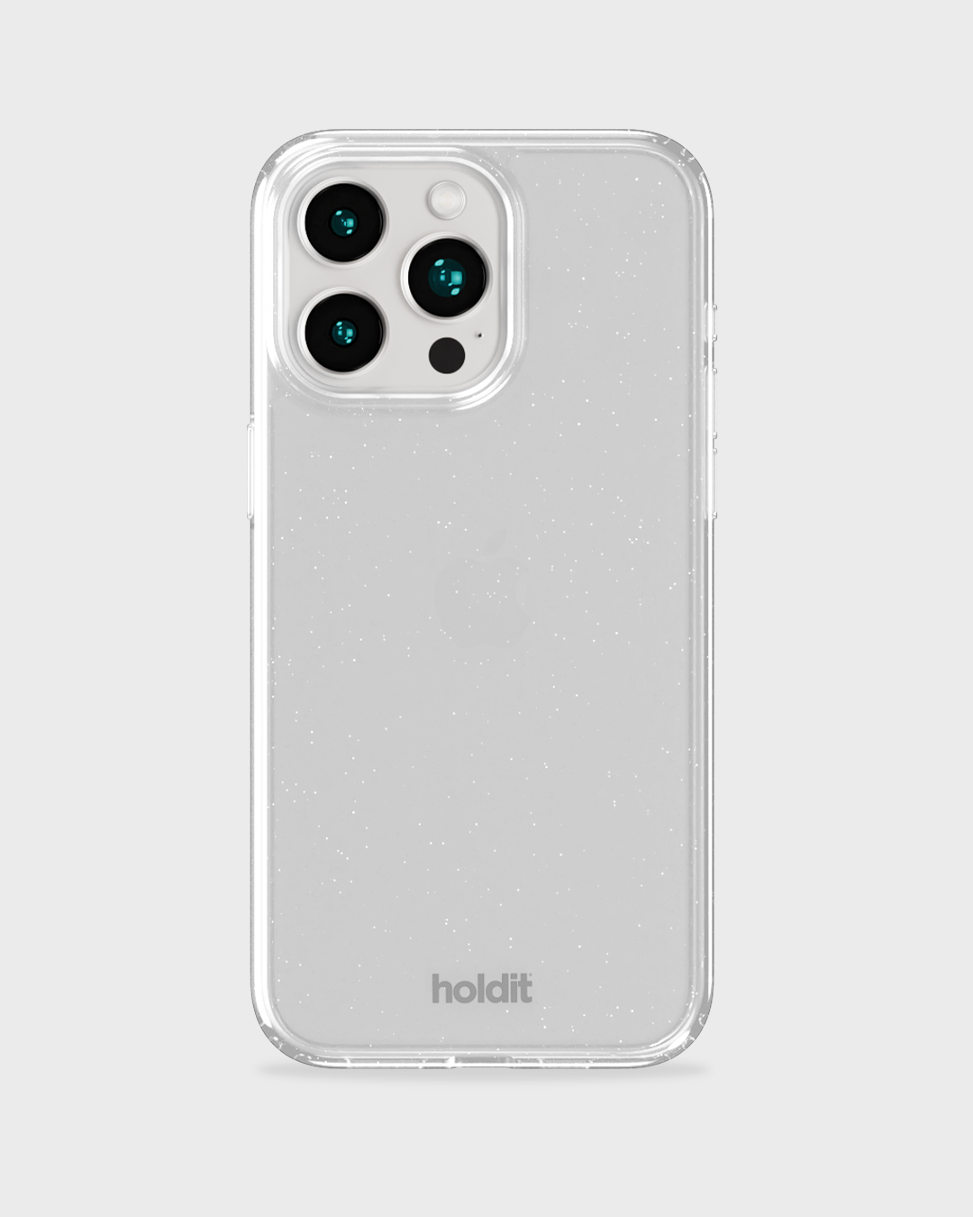 Phone Case Glitter White iPhone 15 Pro