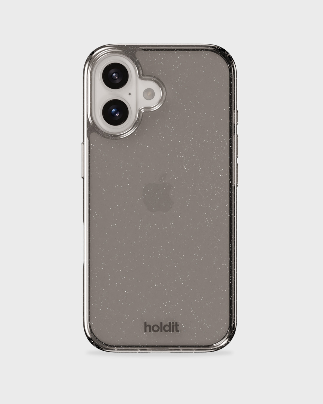 Phone Case Glitter Black iPhone 16