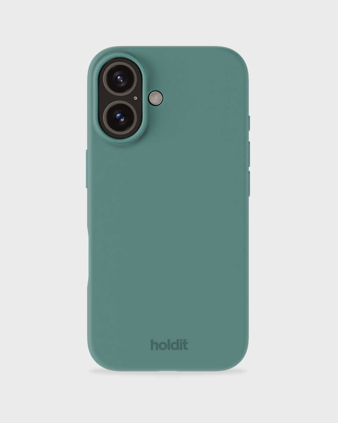 Phone Case Silicone Moss Green iPhone 16
