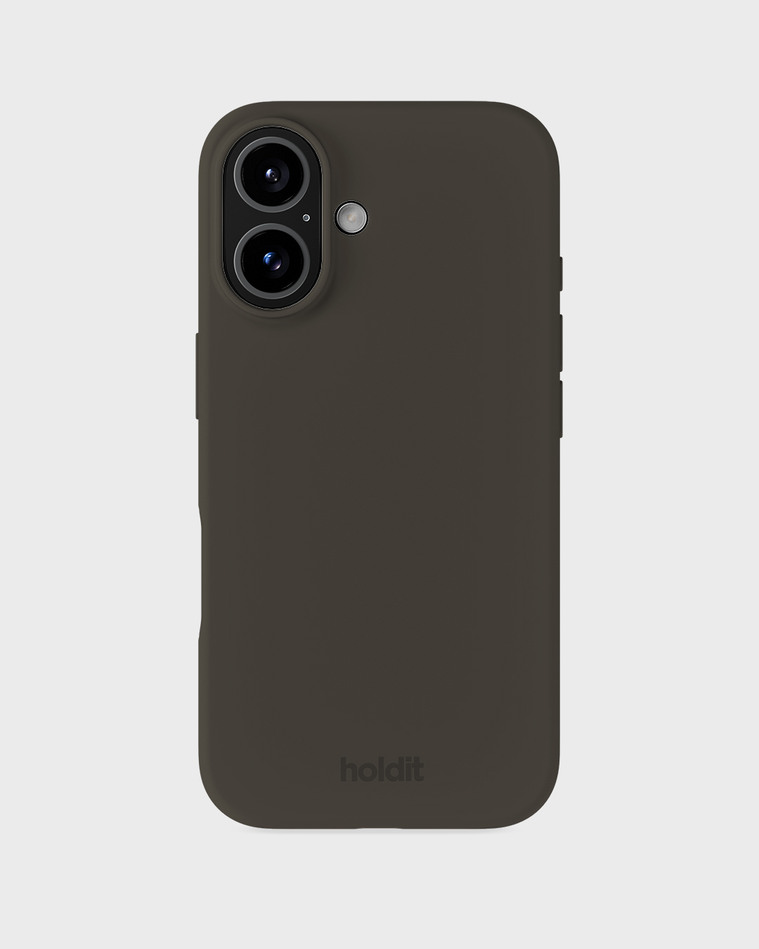 Phone Case Silicone Charcoal iPhone 16