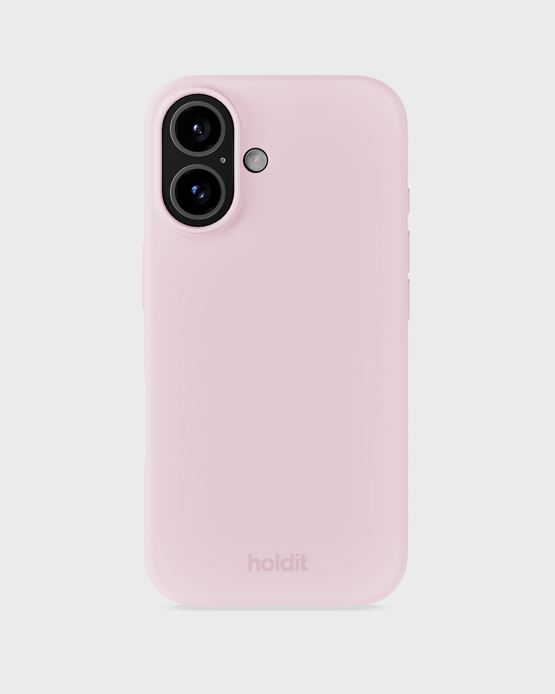 Phone Case Silicone Pale Pink iPhone 16