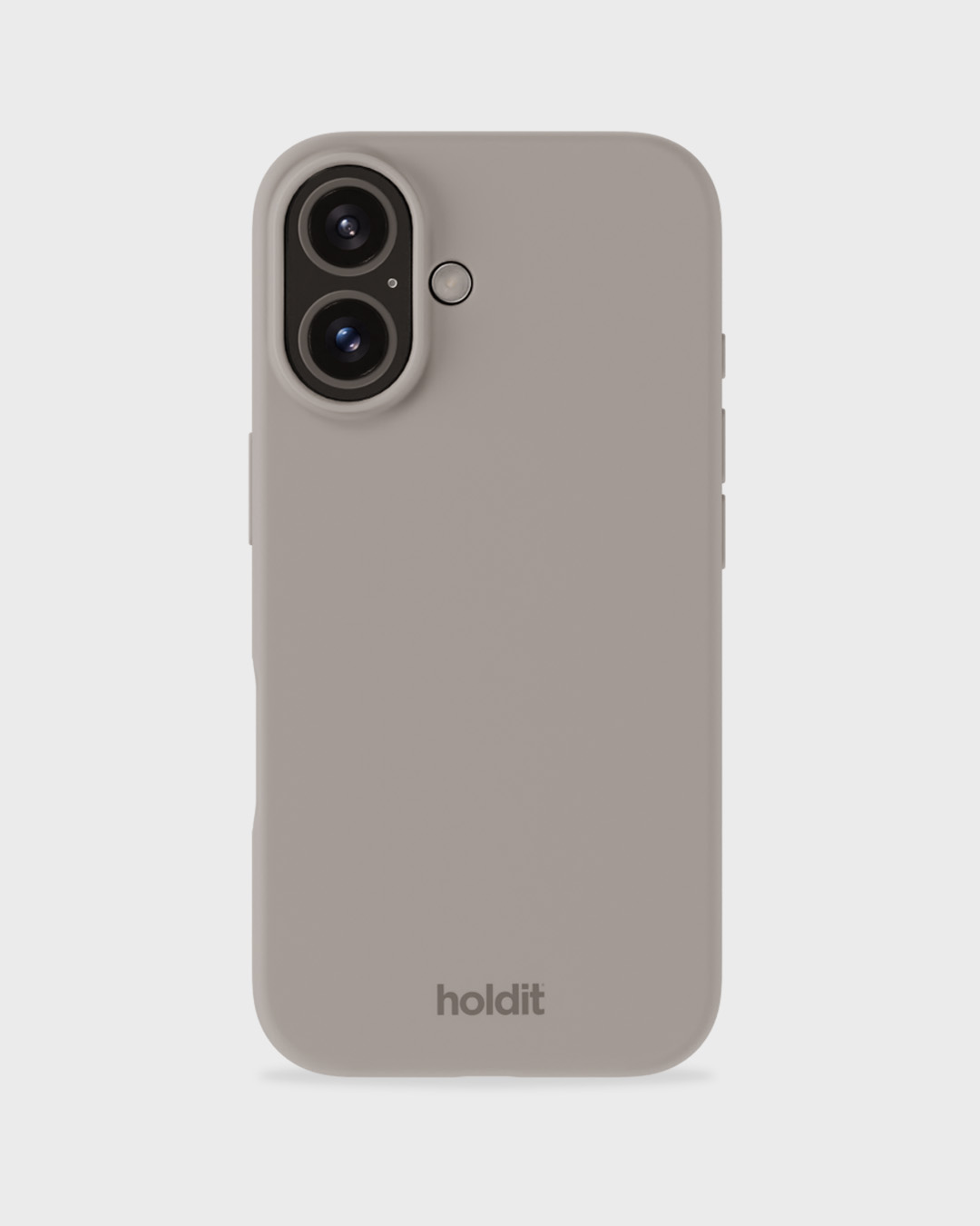 Phone Case Silicone Taupe iPhone 16