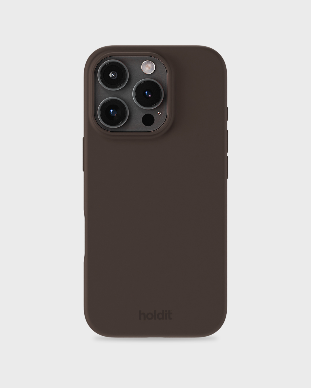 Phone Case Silicone Chocolate iPhone 16 Pro
