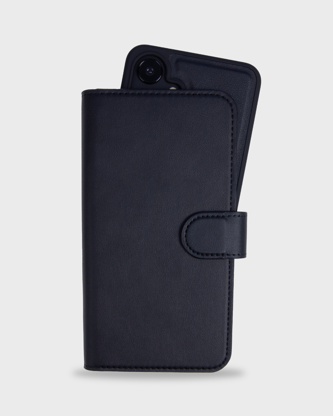 Wallet Case Magnet Black Galaxy S25+