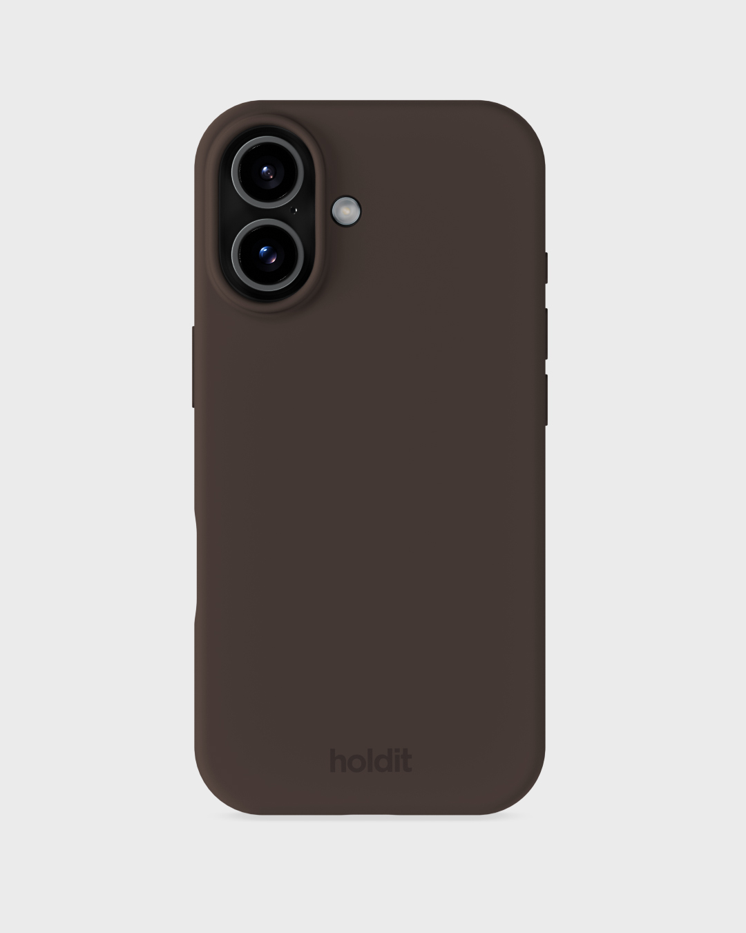Phone Case Silicone Chocolate iPhone 17