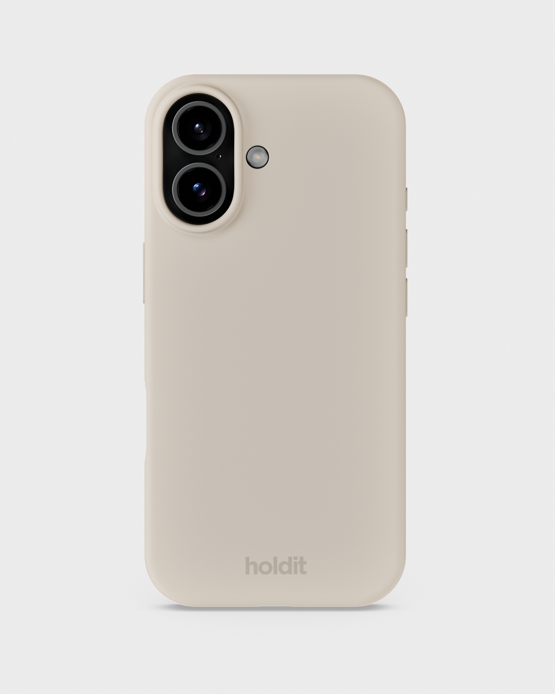 Phone Case Silicone Light Beige iPhone 17
