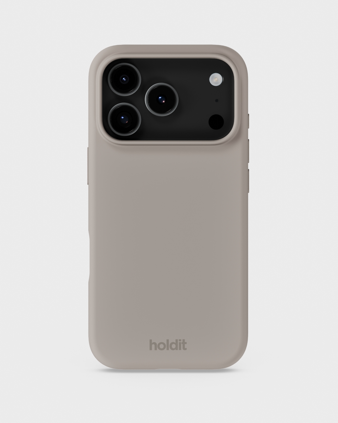 Phone Case Silicone Taupe iPhone 17 Pro
