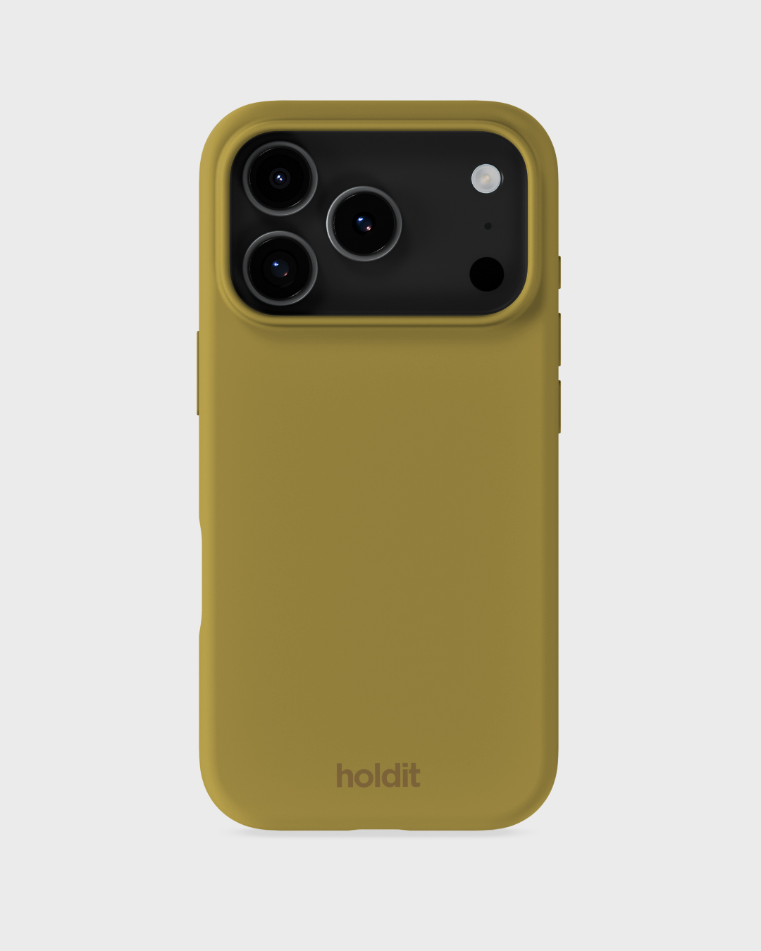 Phone Case Silicone Warm Olive iPhone 17 Pro Max