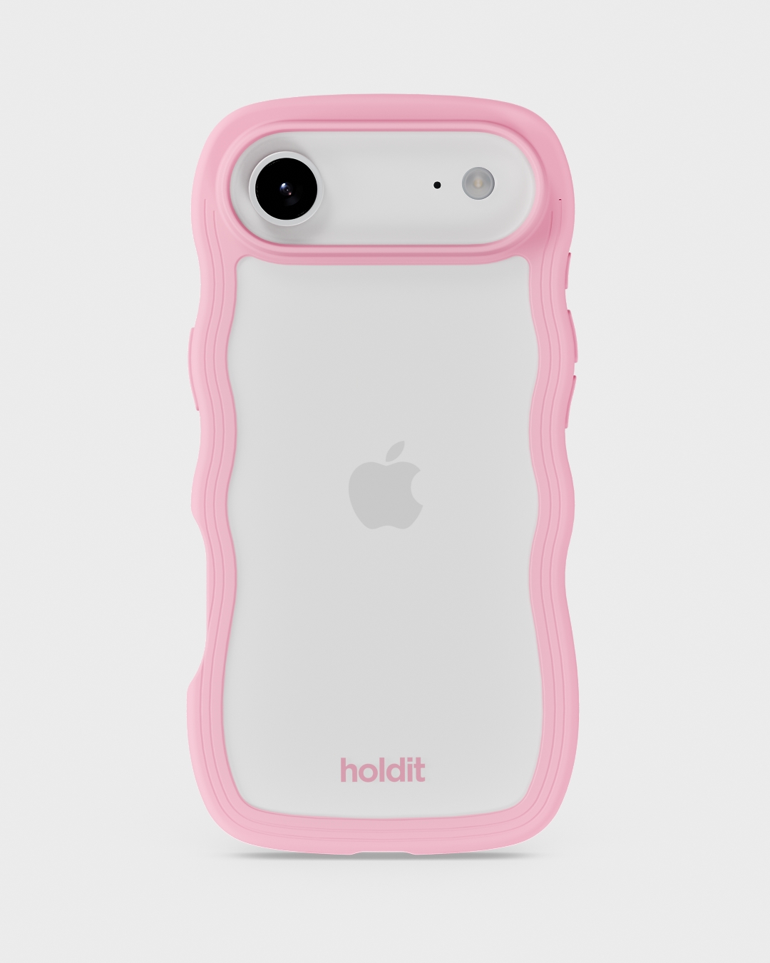 Phone Case Wavy Pink/Transparent iPhone Air