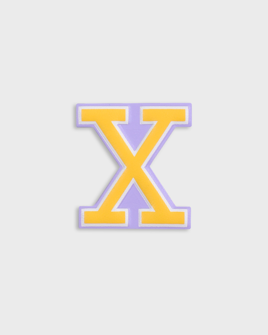 X Letter Sticker