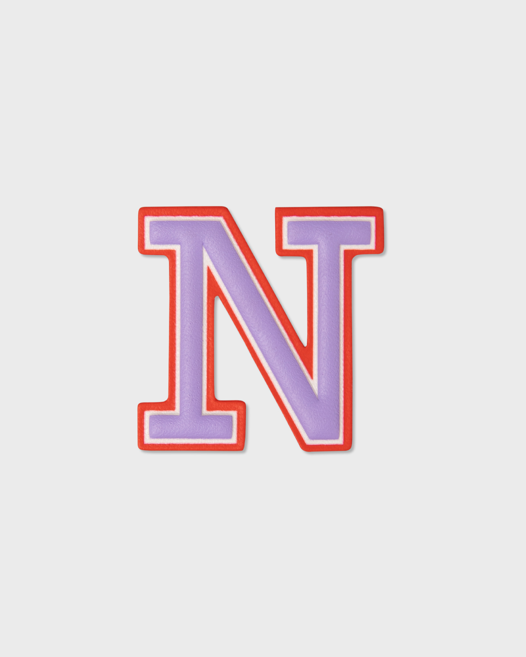 N Letter Sticker
