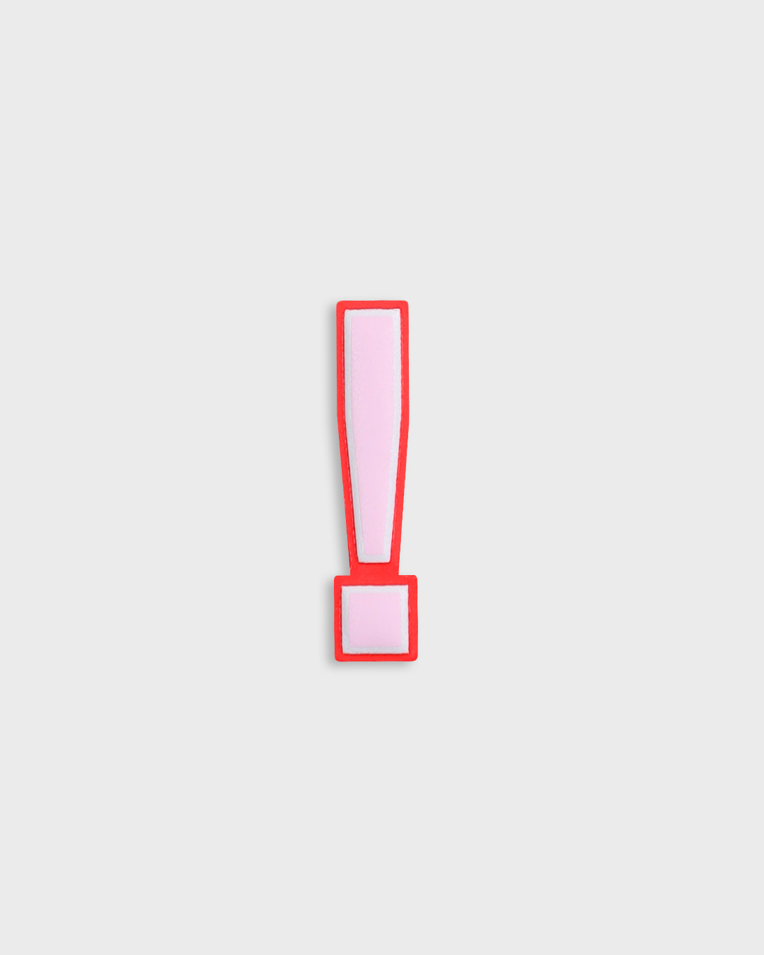 exclamation Letter Sticker