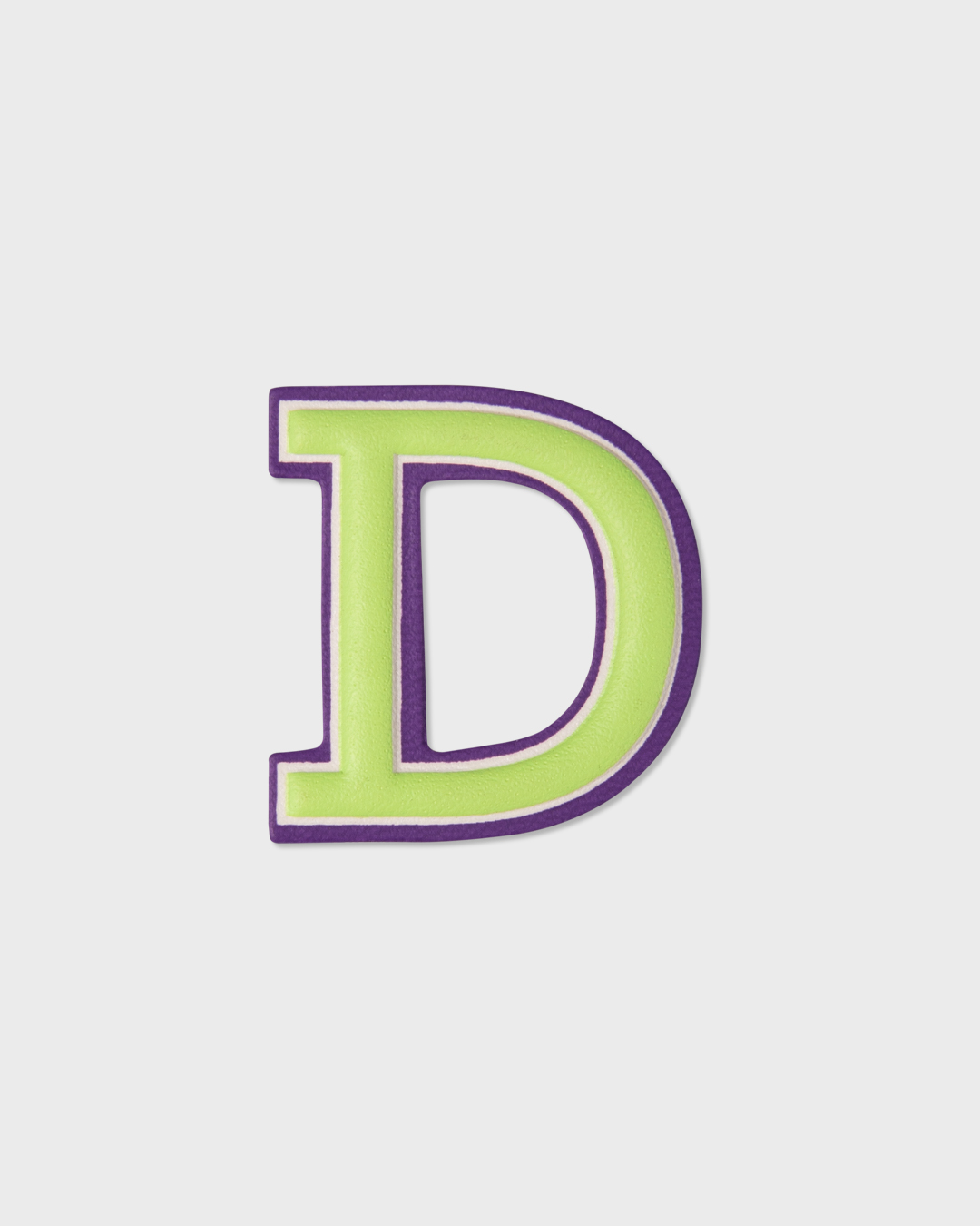 D Letter Sticker