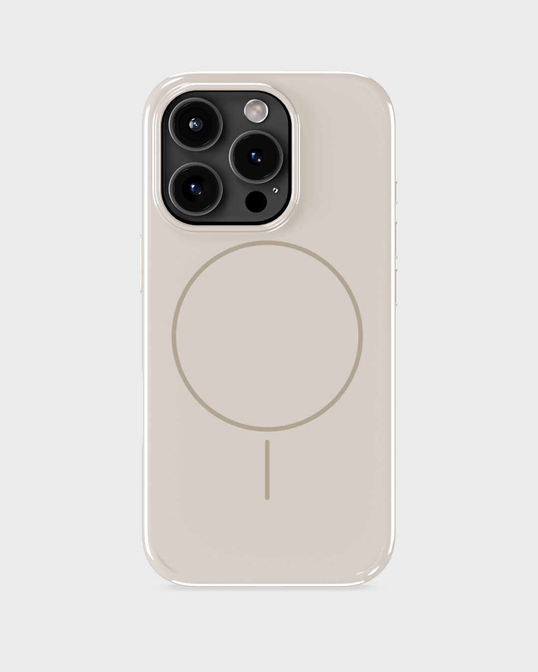 Phone Case Mono Light Beige/Beige iPhone 16 Pro