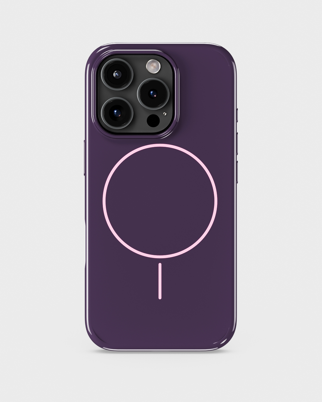 Phone Case Mono Deep Plum/Pink iPhone 16 Pro