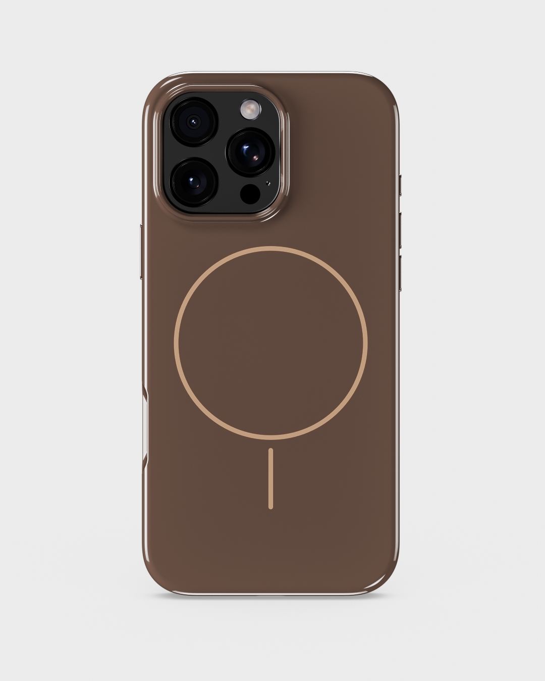 Phone Case Mono Chocolate/Beige iPhone 16 Pro Max