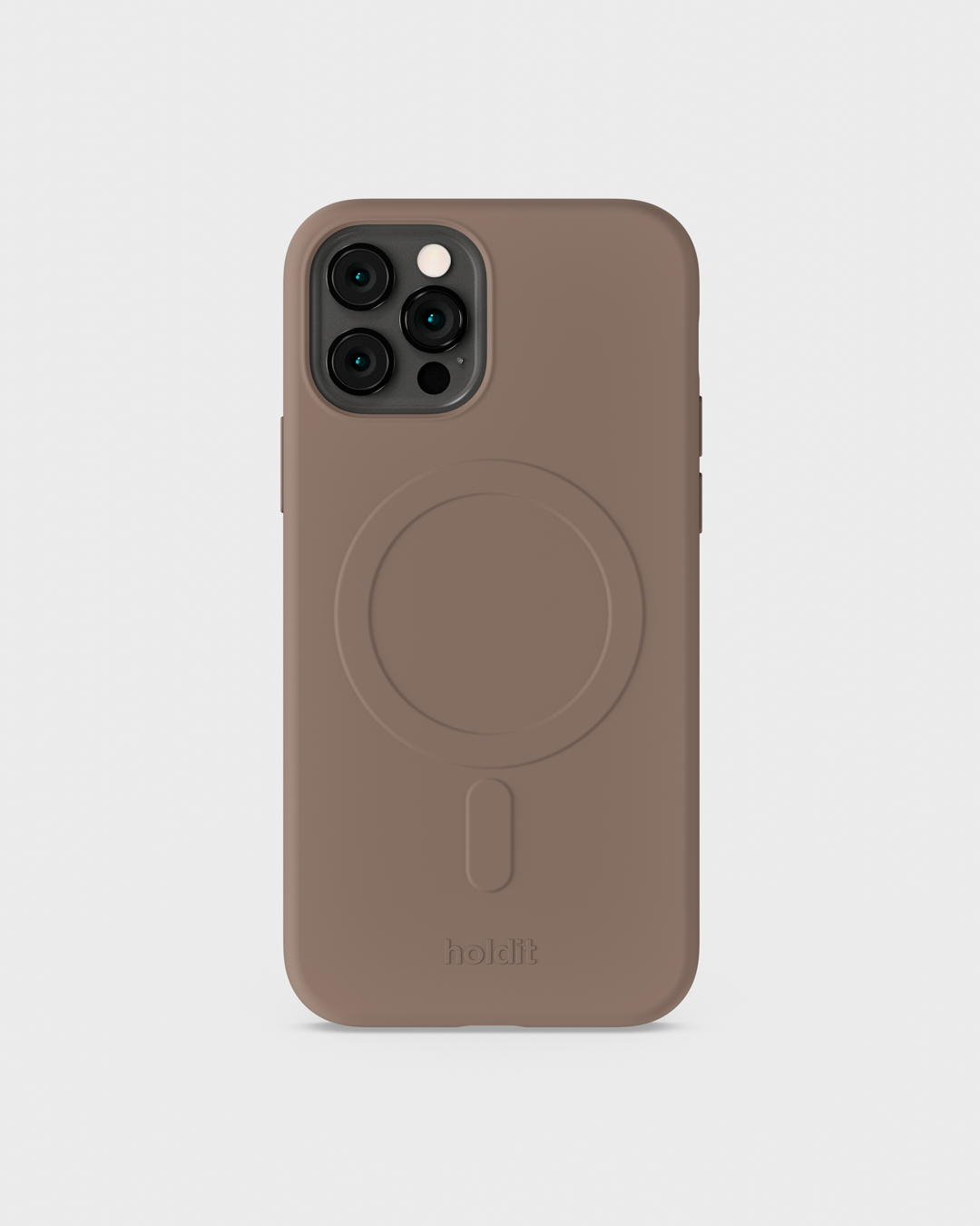 Phone Case Soft Magsafe Compatible Mocha Brown iPhone 12