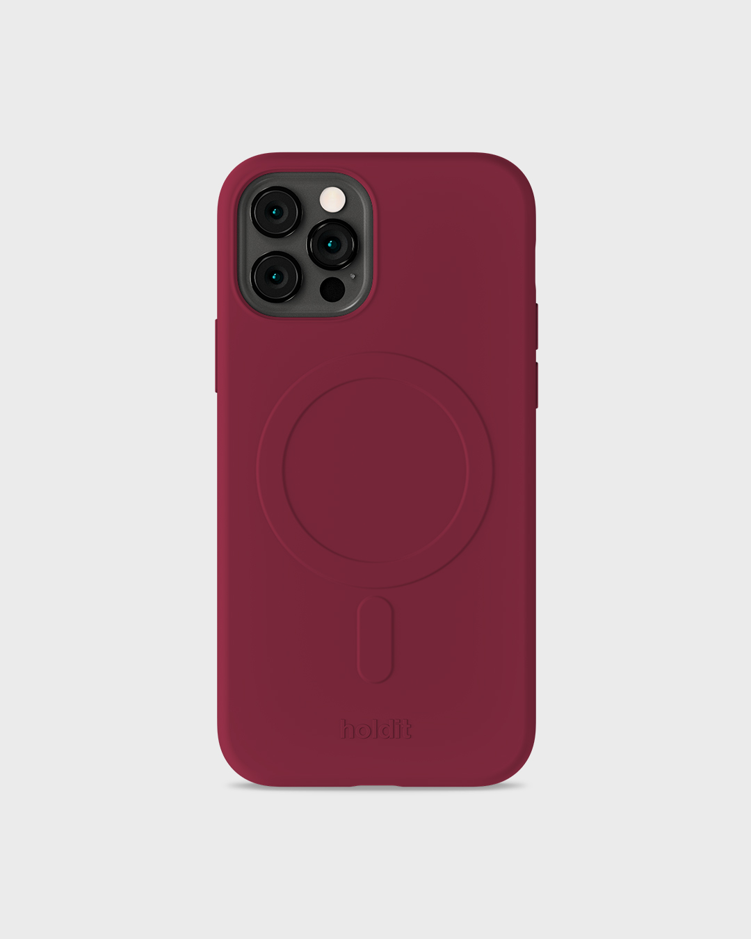Phone Case Soft Magsafe Compatible Red Velvet iPhone 12