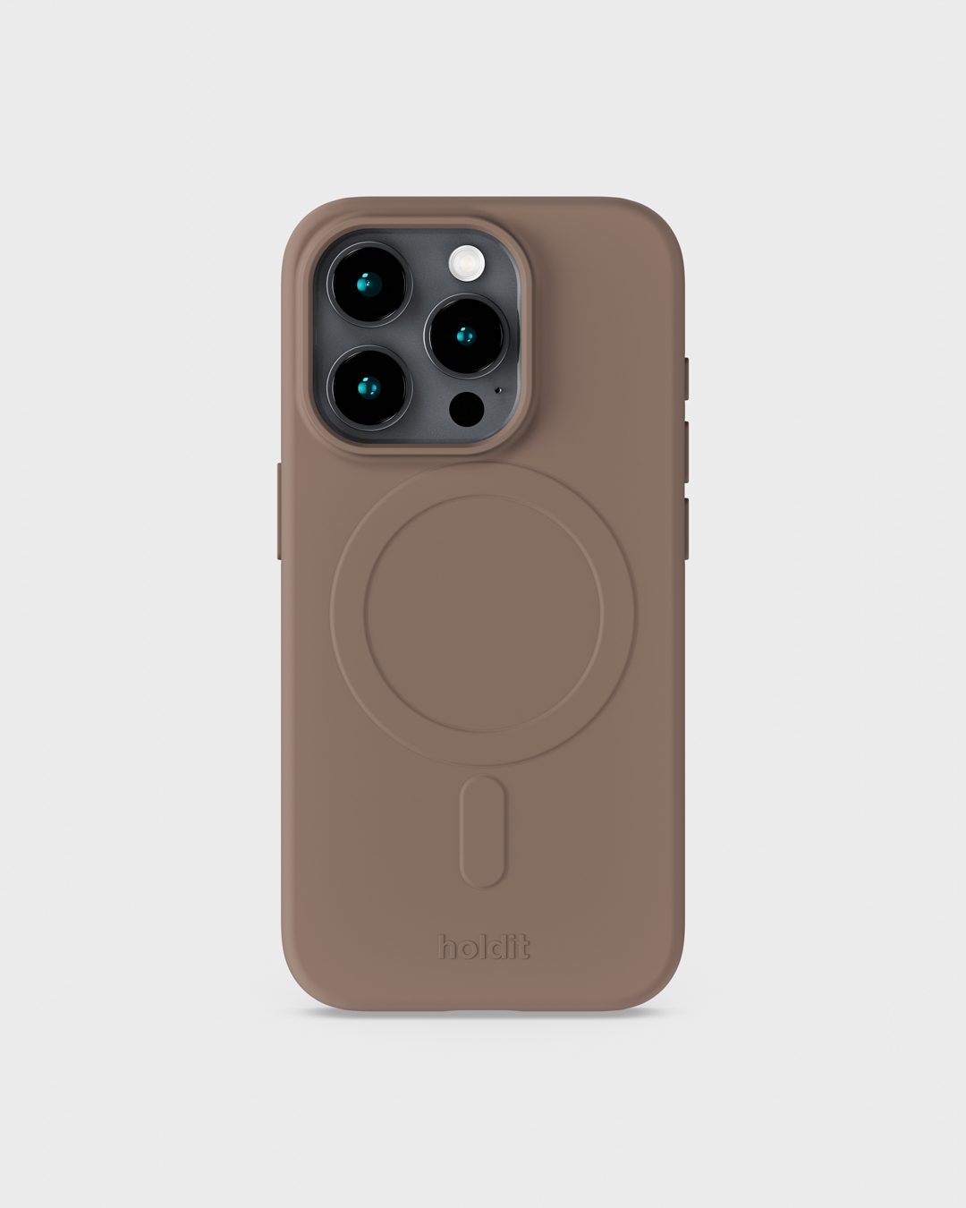 Phone Case Soft Magsafe Compatible Mocha Brown iPhone 15 Pro