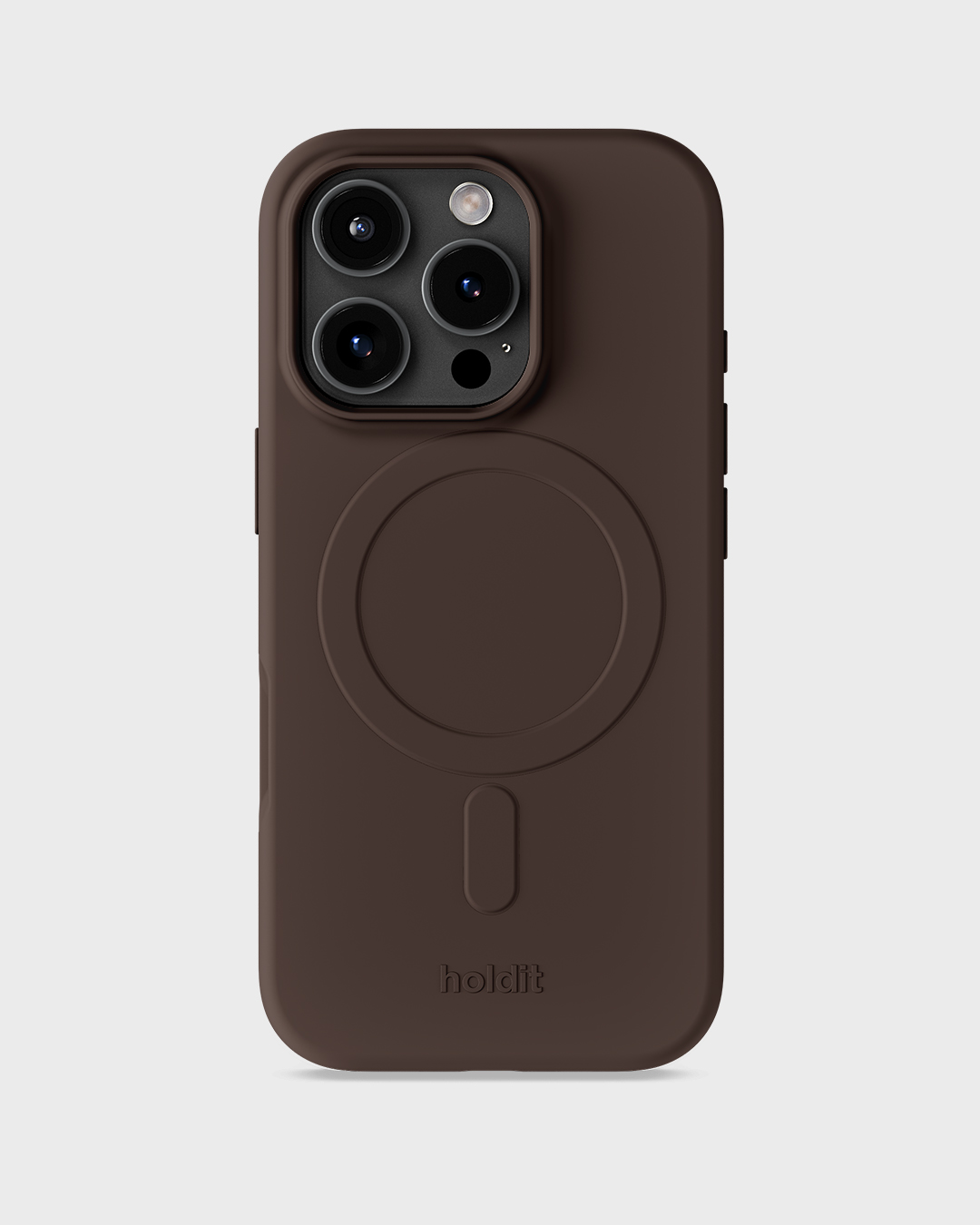 Holdit Unisex Phone Case Soft Magsafe Compatible Chocolate Iphone 16 Pro