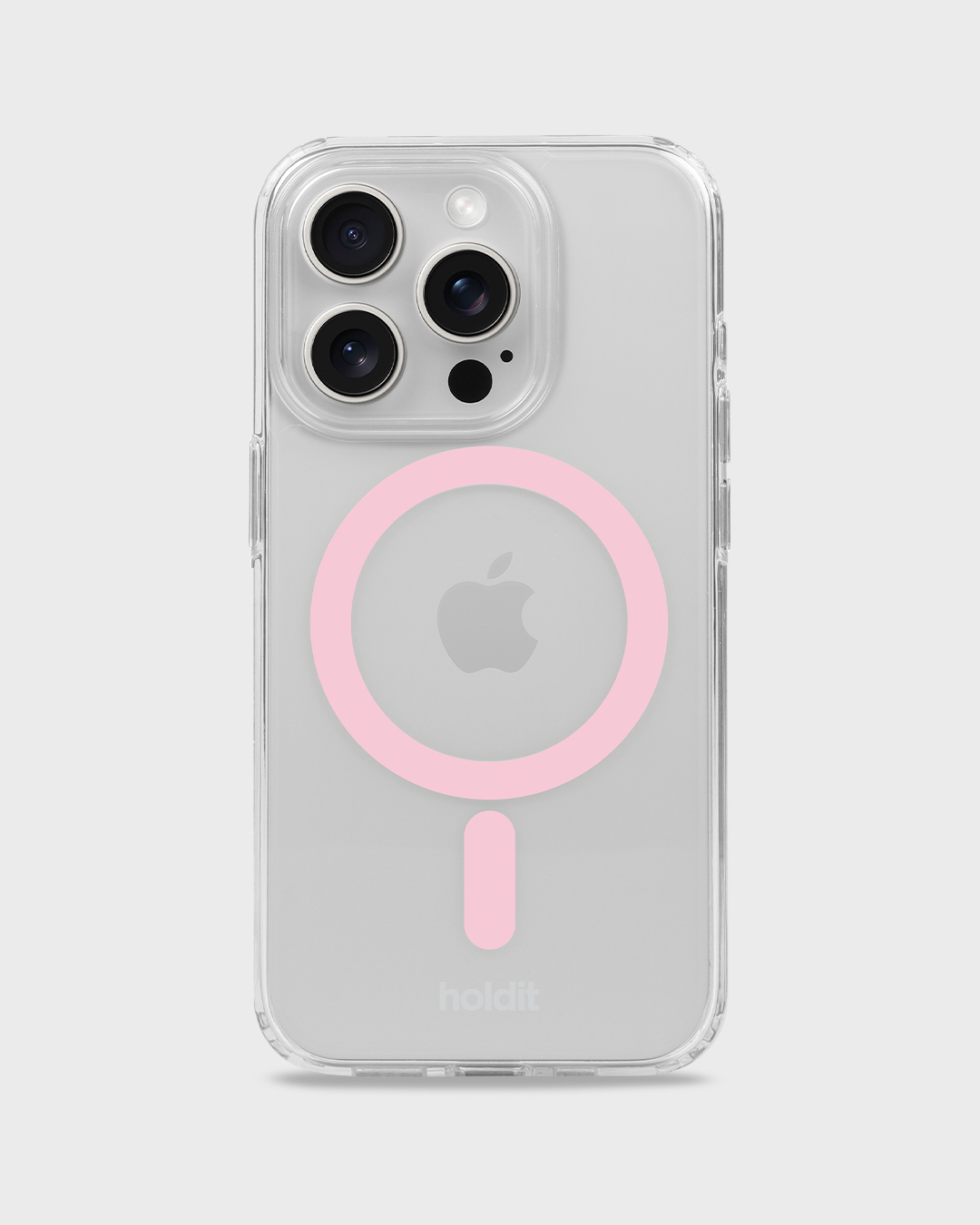 Phone Case Transparent Magsafe Compatible Pink / Transparent iPhone 15 Pro Max