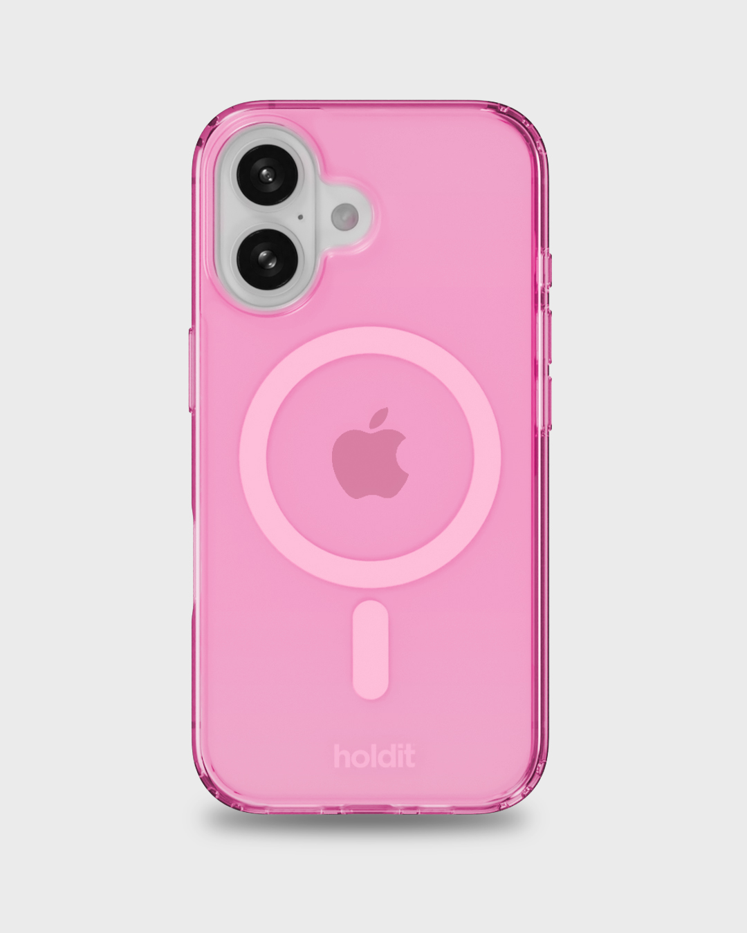Holdit Unisex Rosa Phone Case Transparent Magsafe Compatible Iphone 16