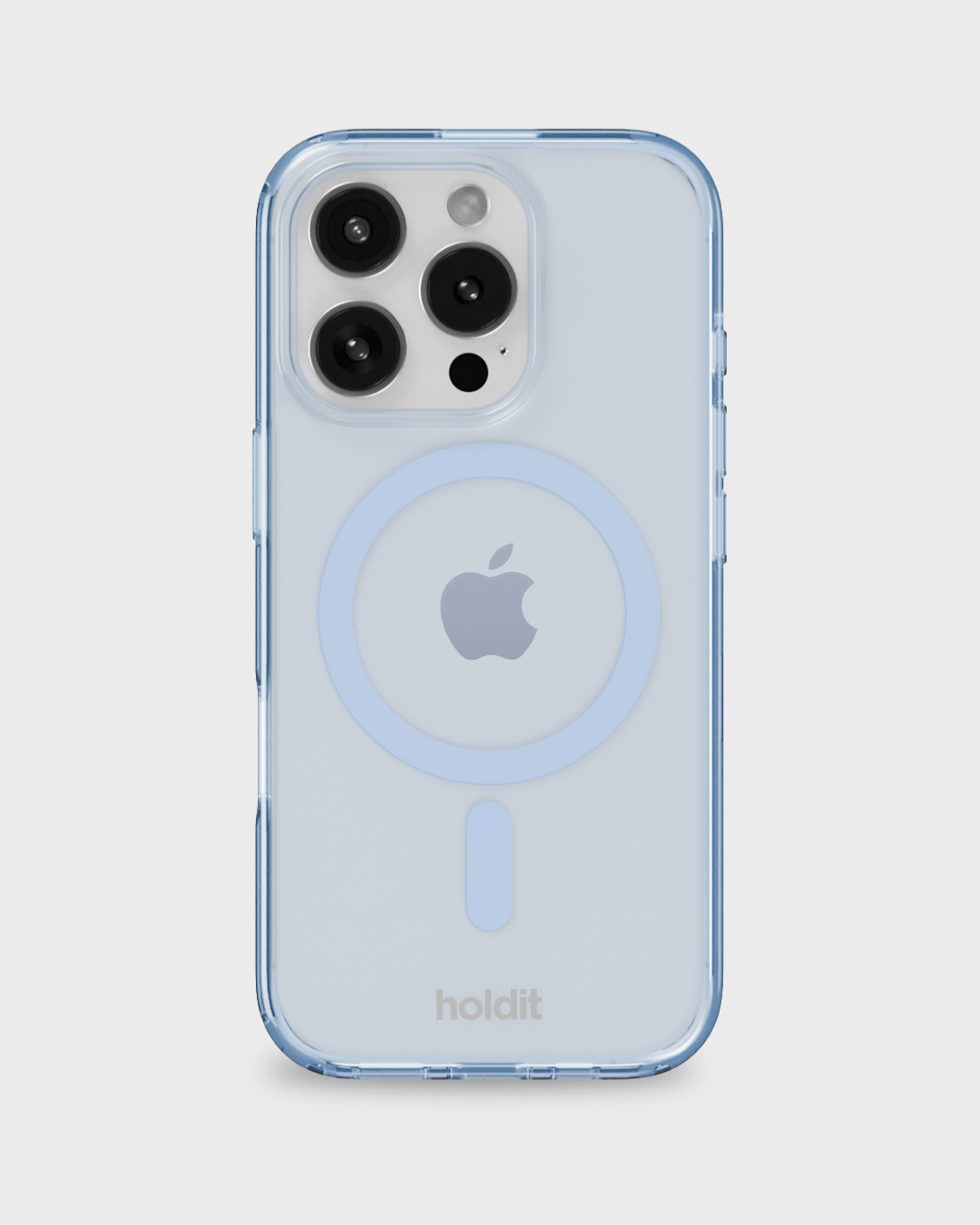Phone Case Transparent Magsafe Compatible Mineral Blue iPhone 16 Pro
