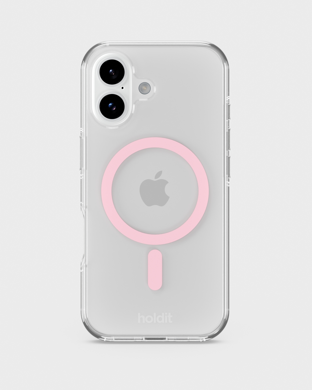 Phone Case Transparent Magsafe Compatible Pink/Transparent iPhone 17