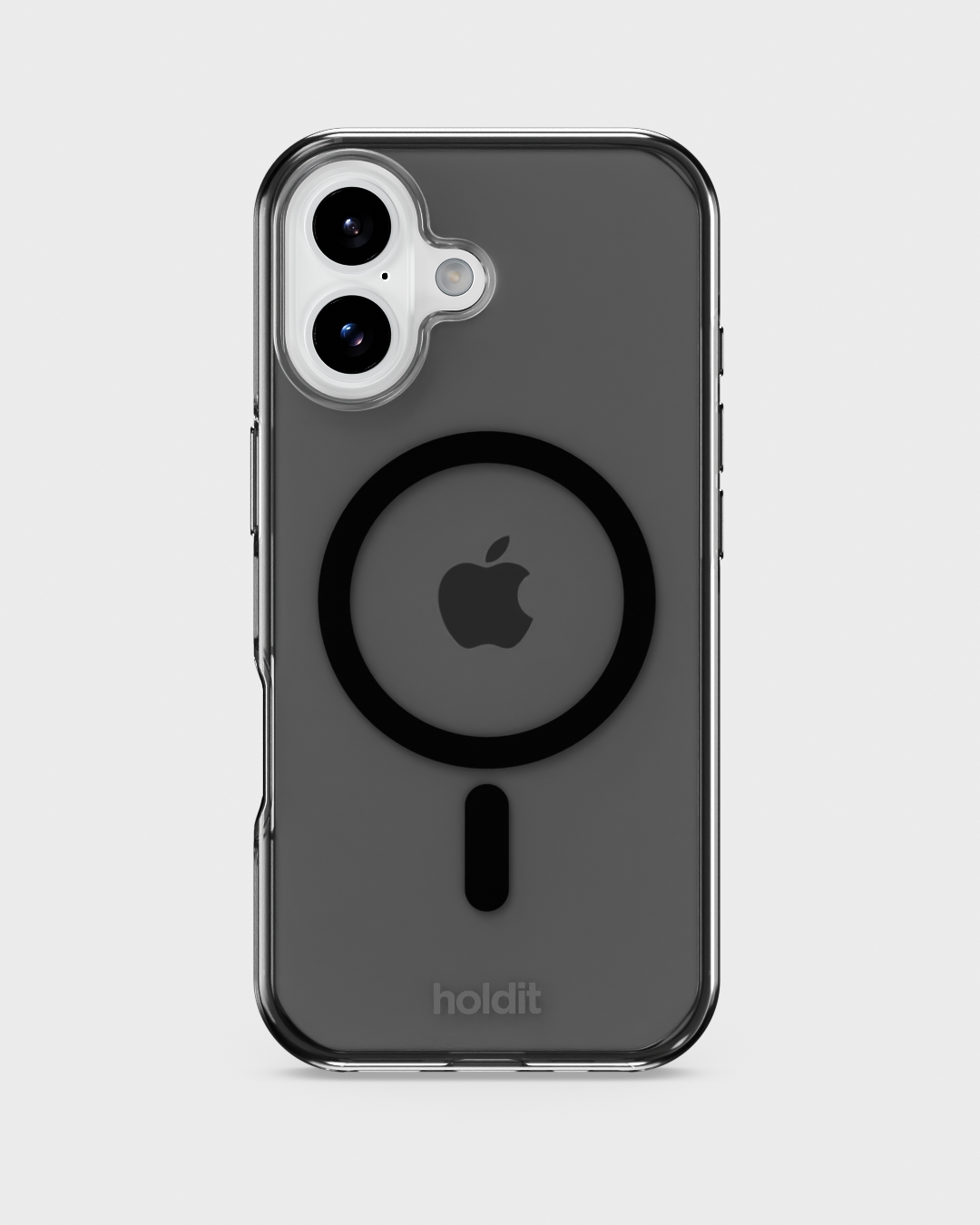 Phone Case Transparent Magsafe Compatible Black iPhone 17