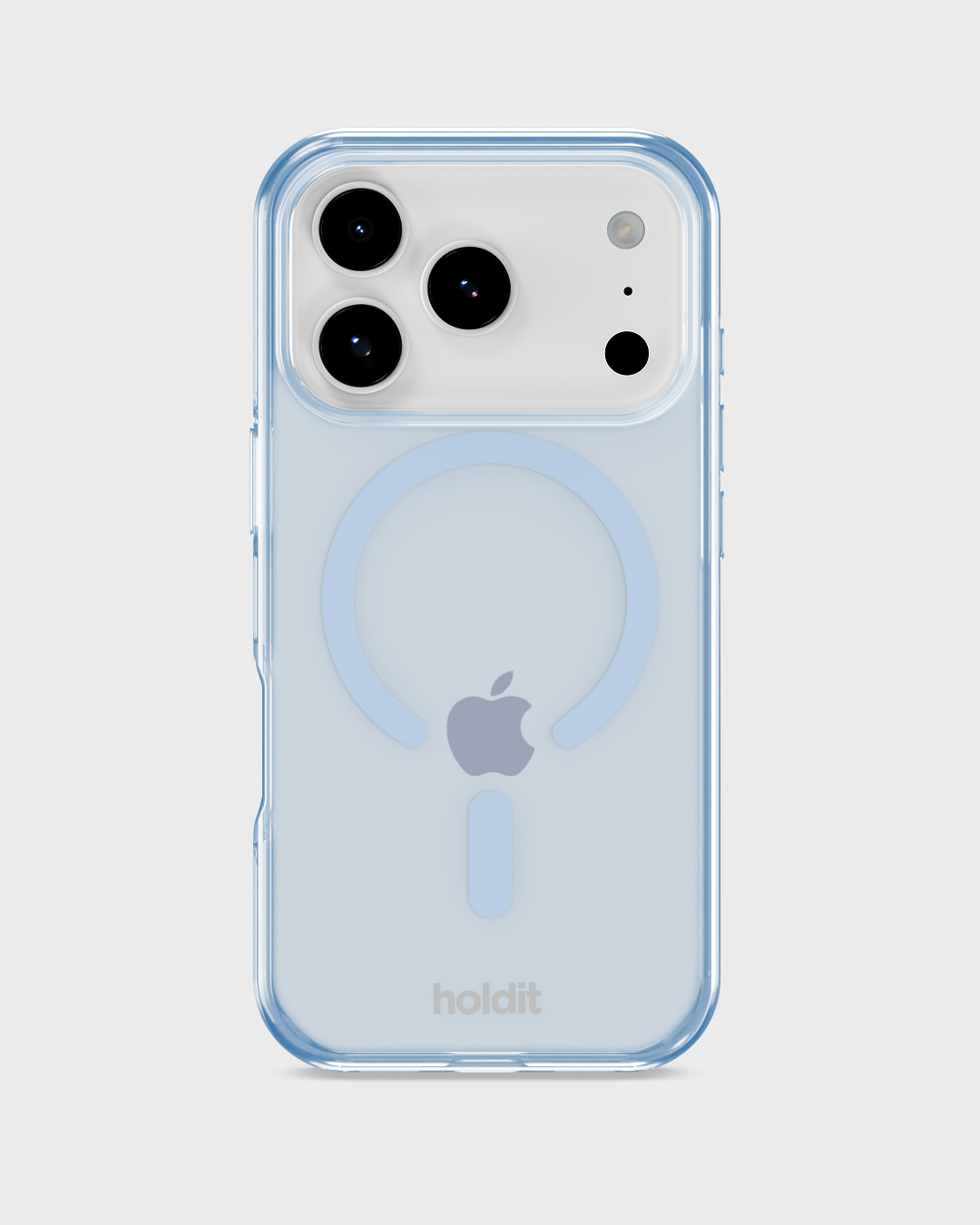 Phone Case Transparent Magsafe Compatible Mineral Blue iPhone 17 Pro