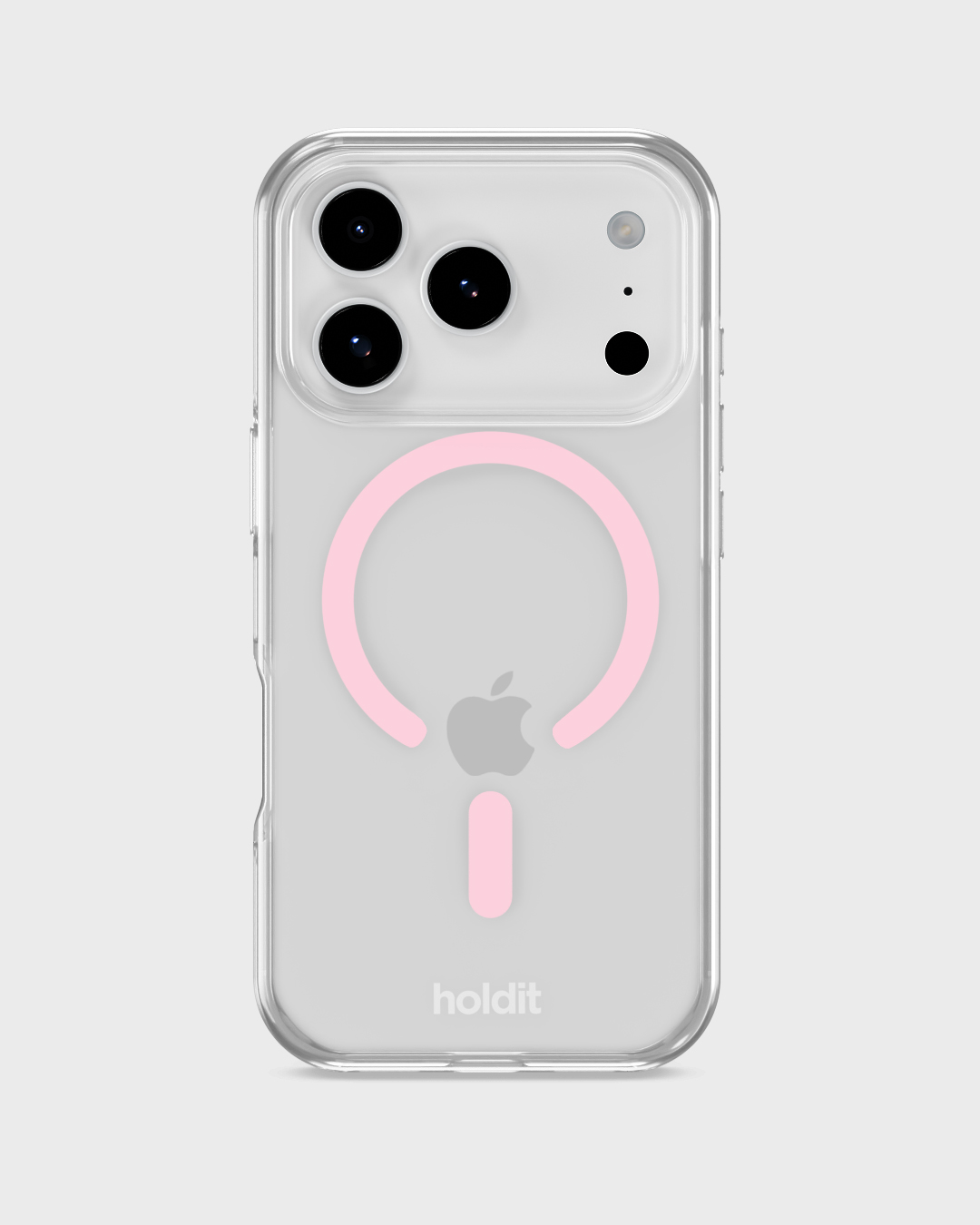 Phone Case Transparent Magsafe Compatible Pink/Transparent iPhone 17 Pro