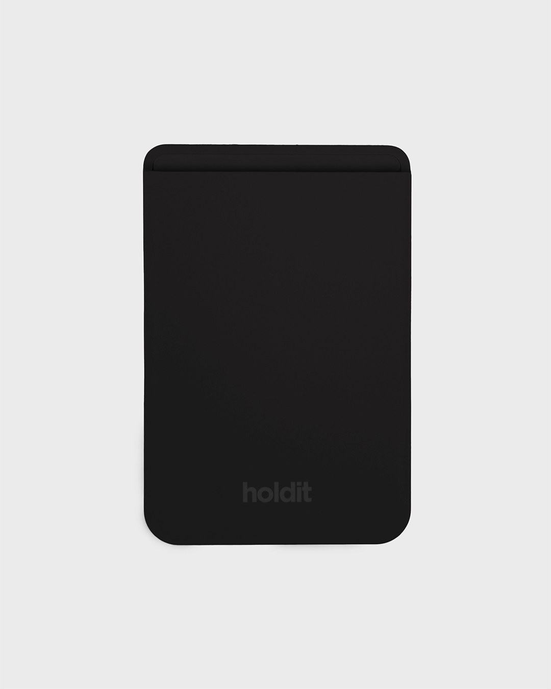 Black Card Holder Silicone Magsafe Compatible