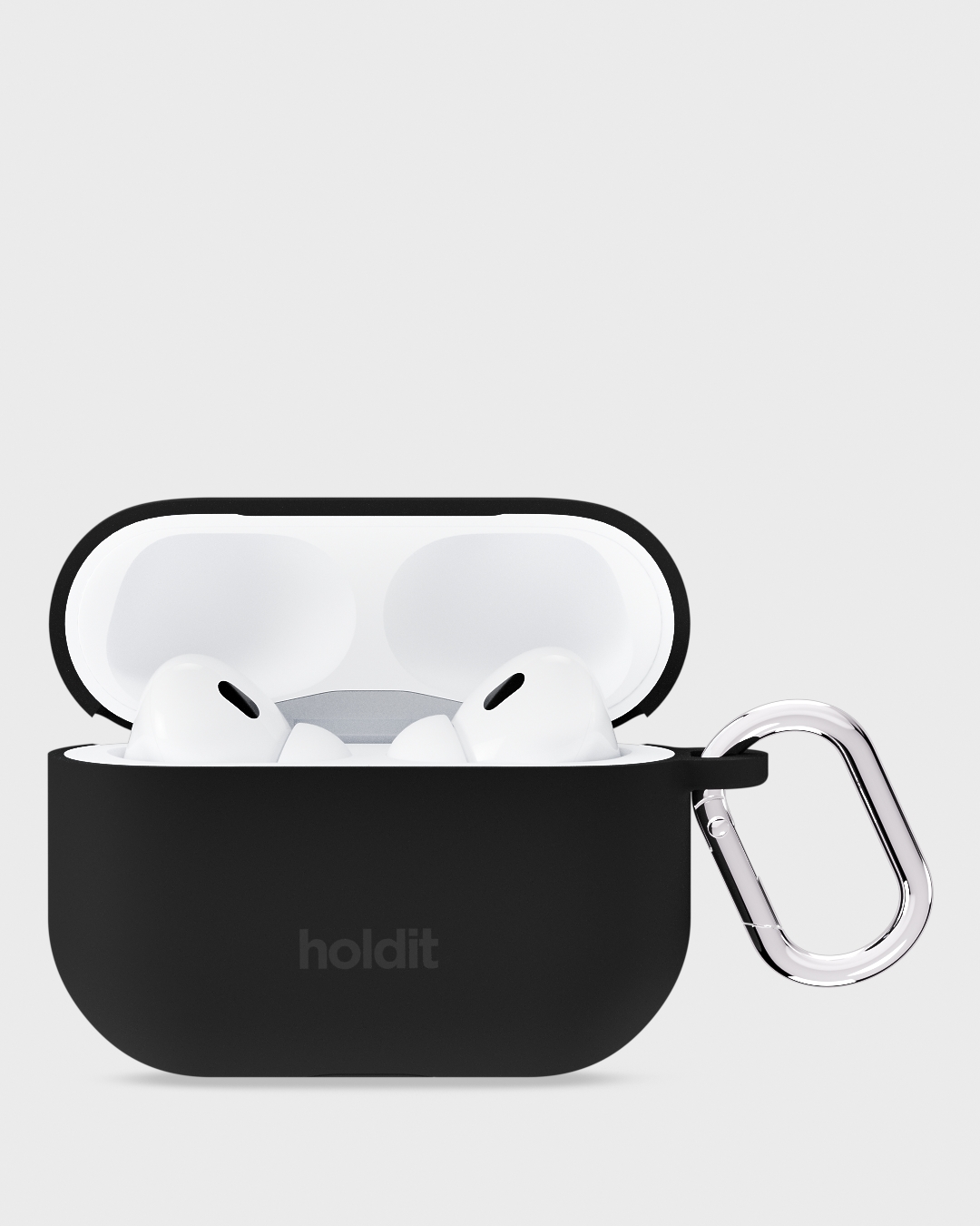 Silicone Case Solid Black AirPods Pro 1&2