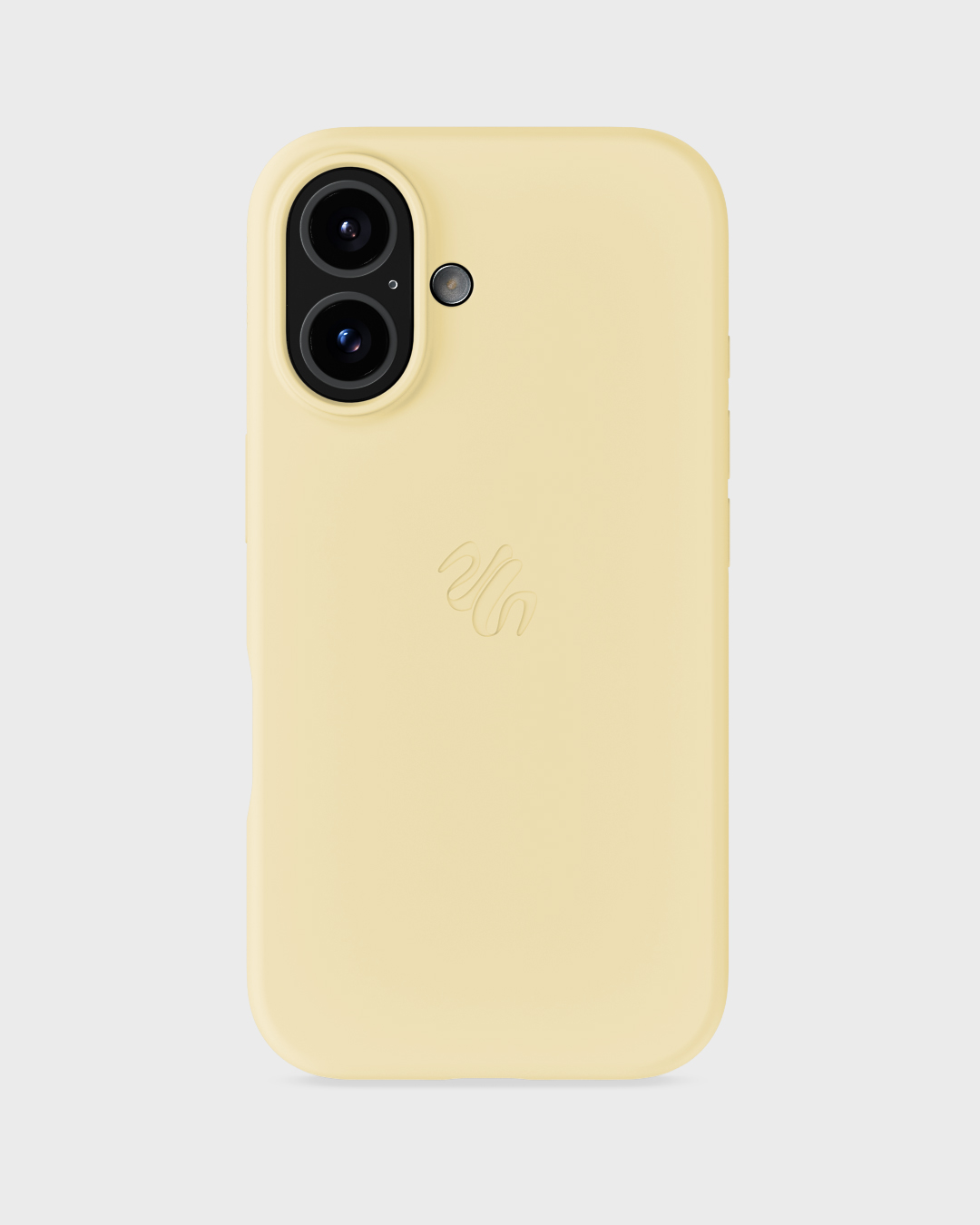 Phone Case Silicone MagSafe Compatible Butter Yellow iPhone 16