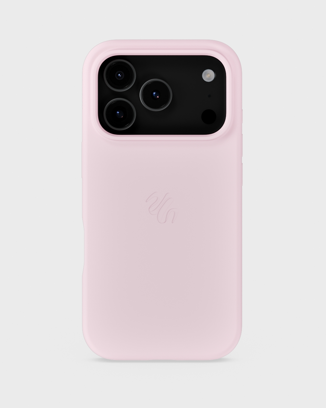 Phone Case Silicone MagSafe Compatible Pale Pink iPhone 17 Pro Max
