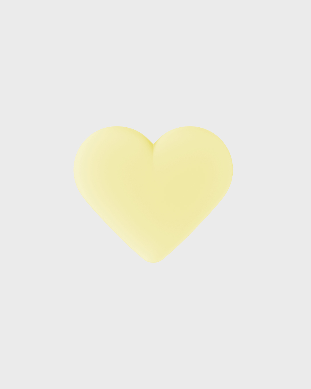 Lemonade Heart Silicone Sticker