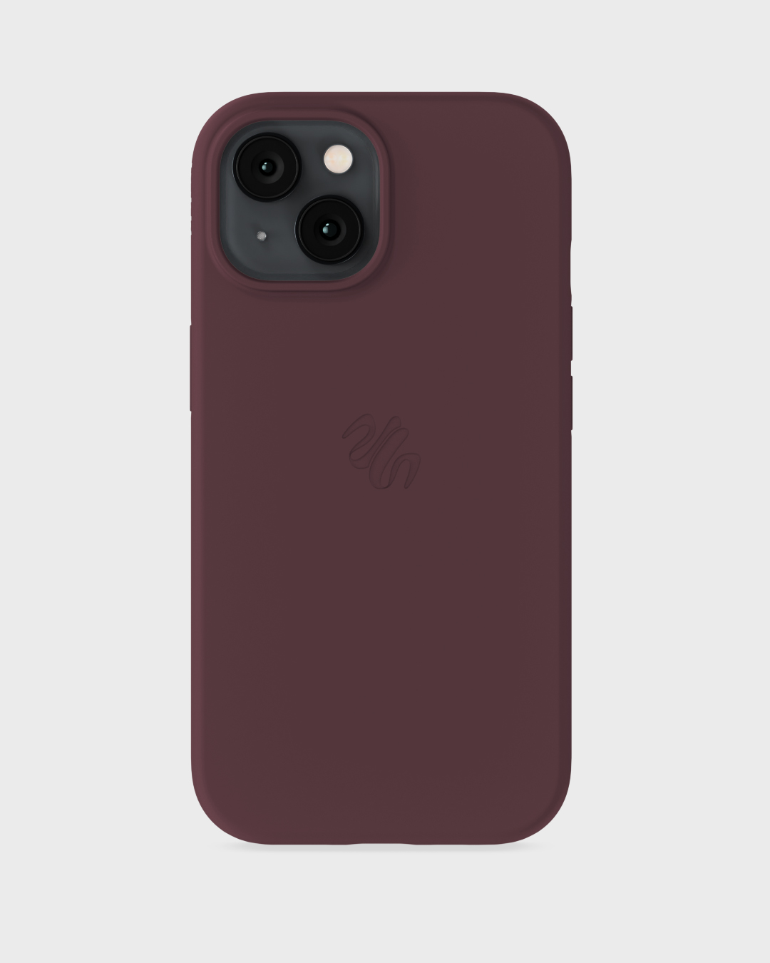Phone Case Silicone MagSafe Compatible Bordeaux iPhone 13