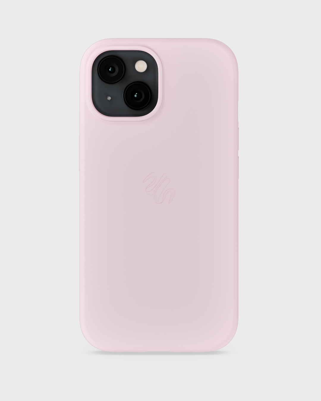 Phone Case Silicone MagSafe Compatible Pale Pink iPhone 13