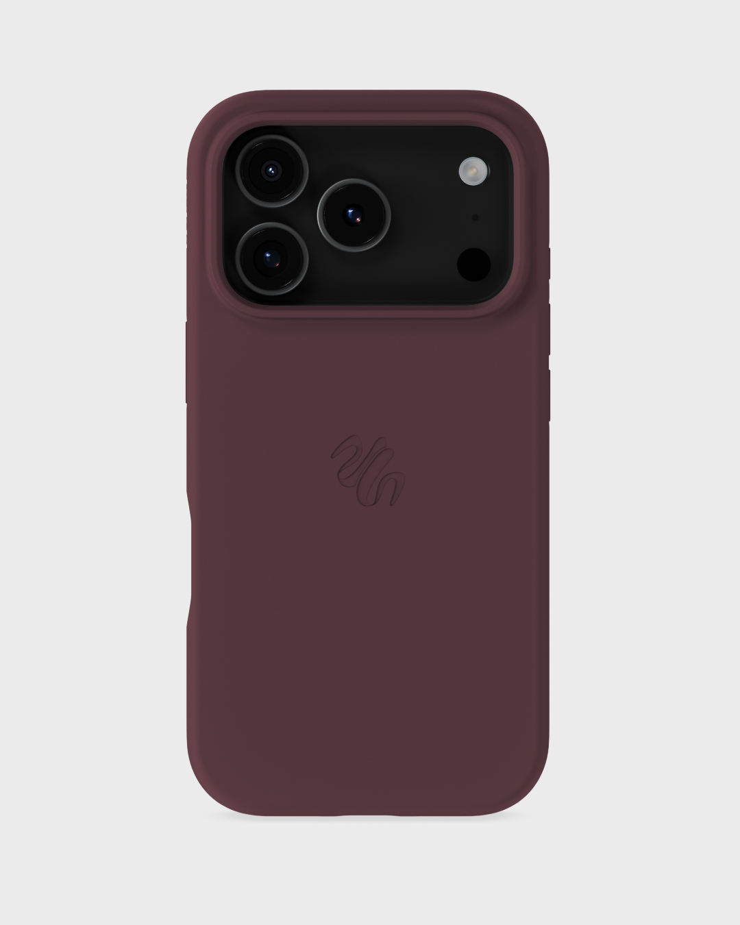 Phone Case Silicone MagSafe Compatible Bordeaux iPhone 17 Pro
