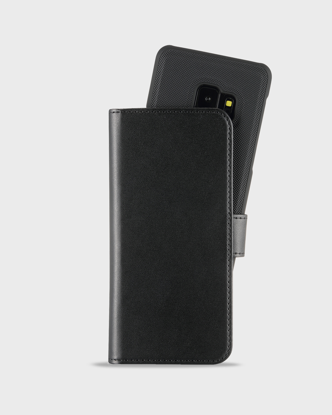 Wallet Case Magnet Black Galaxy S9