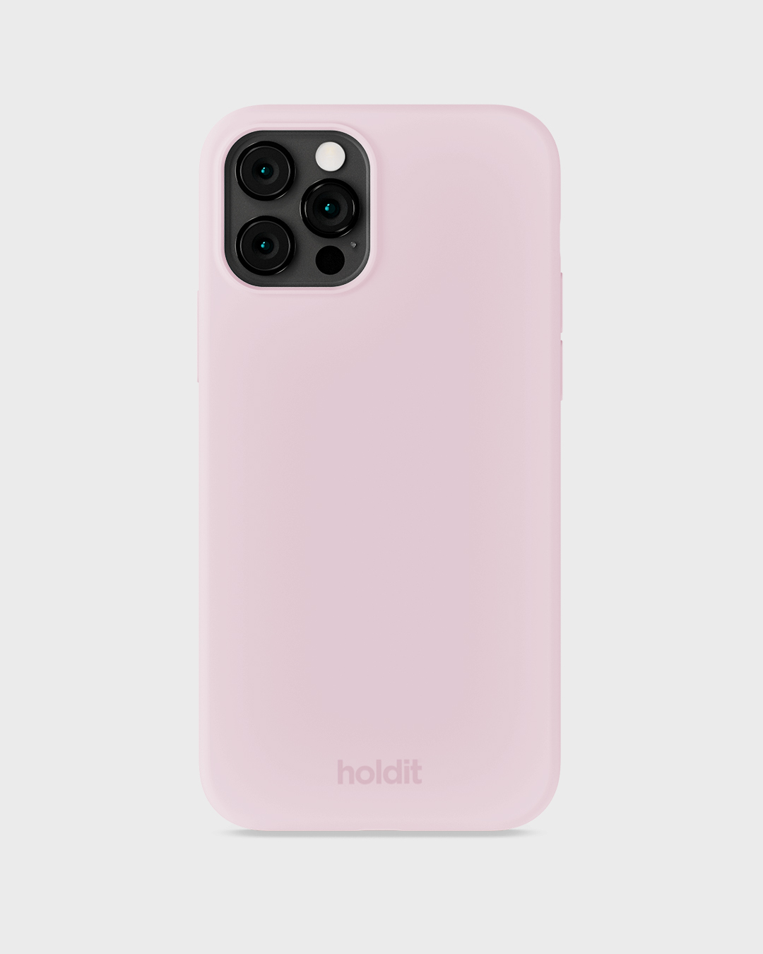 Phone Case Silicone Pale Pink iPhone 12