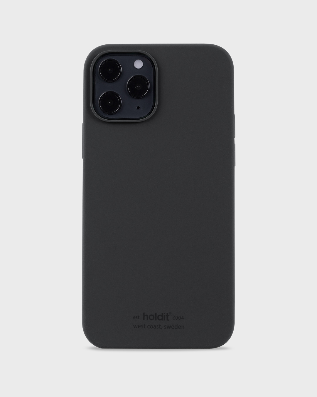 Phone Case Silicone Black iPhone 12 Pro