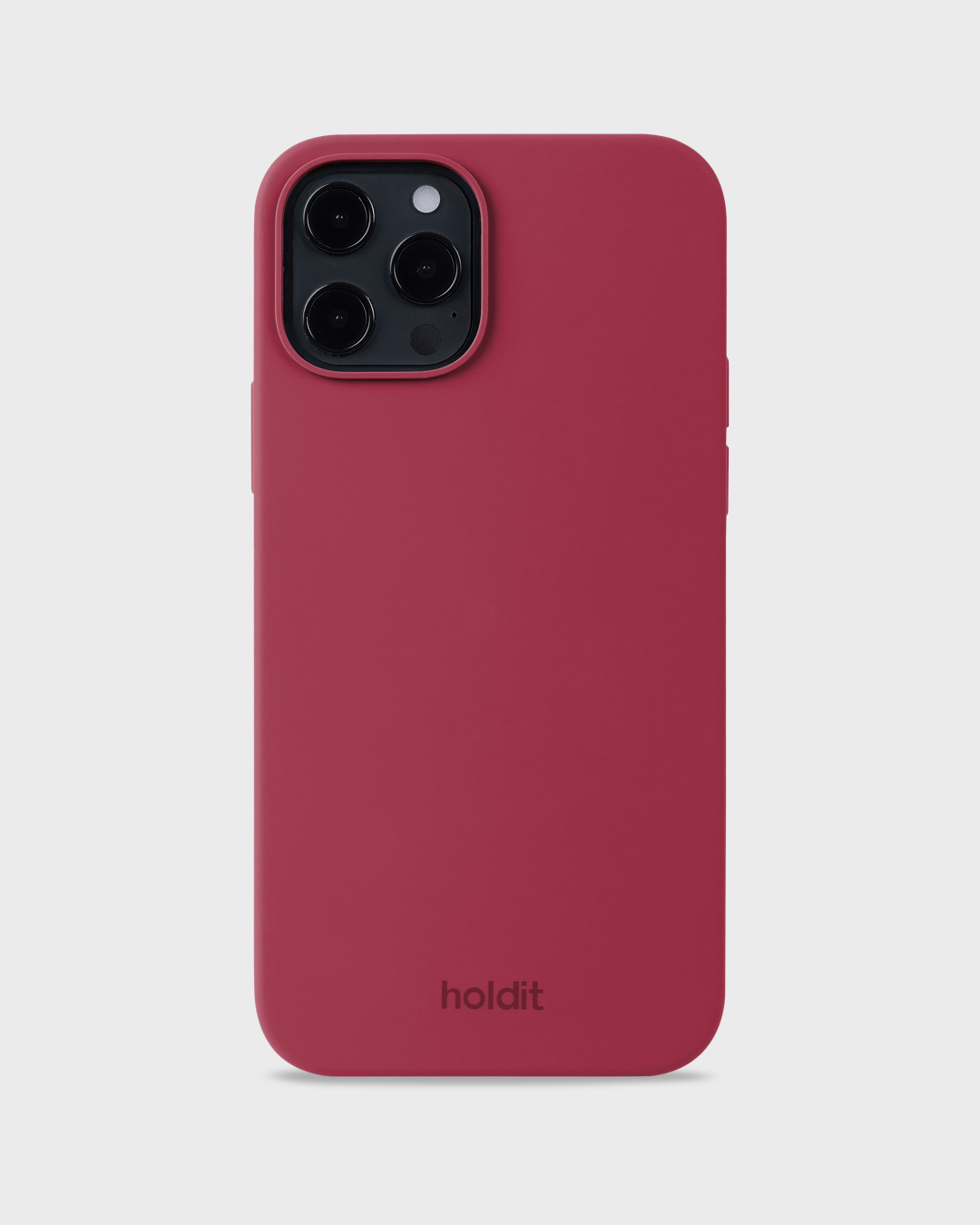 Phone Case Silicone Red Velvet iPhone 12