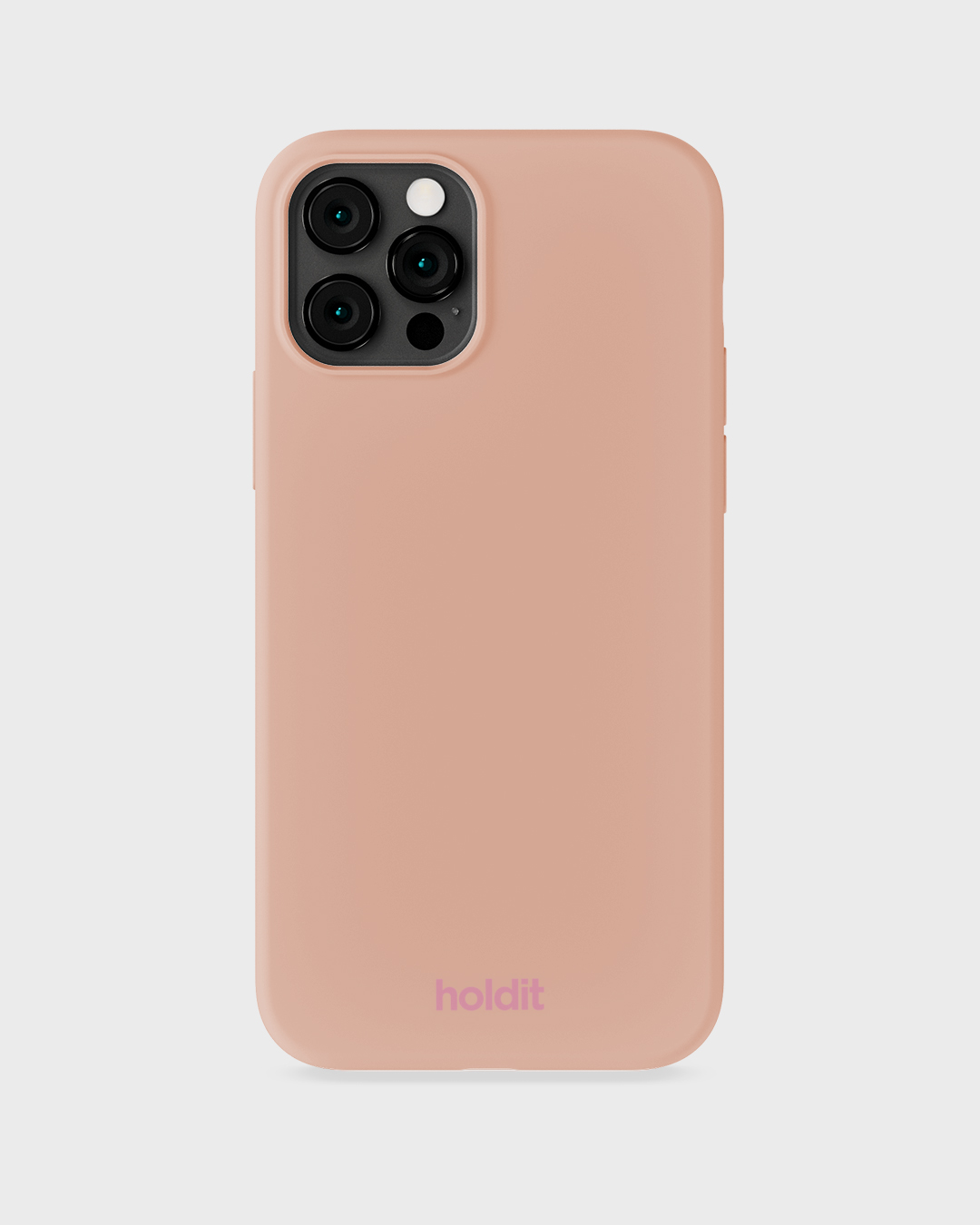 Phone Case Silicone Bare Pink iPhone 12