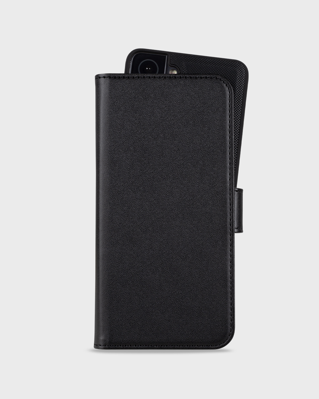 Wallet Case Magnet Black Galaxy S21