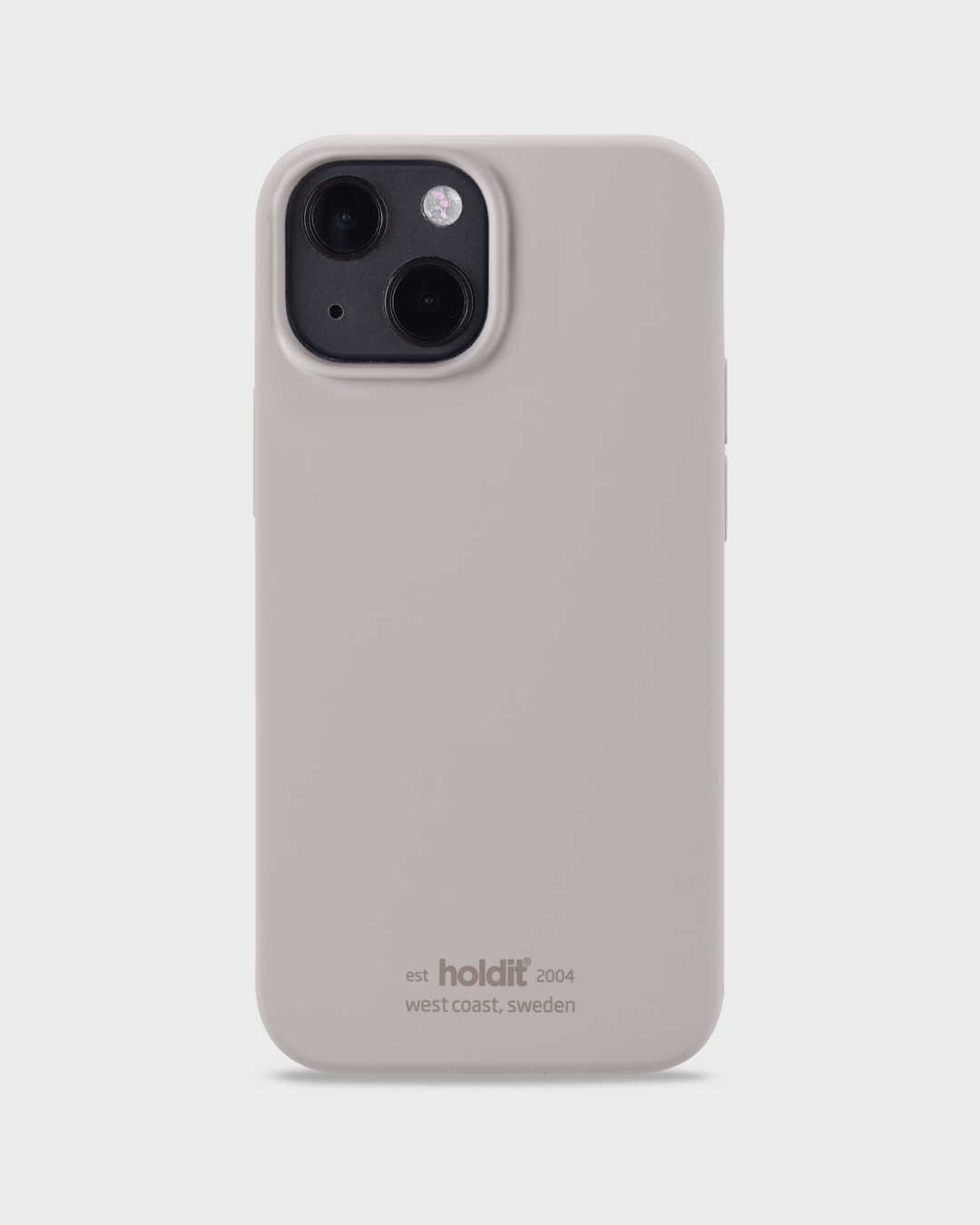 Phone Case Silicone Taupe iPhone 13 Mini