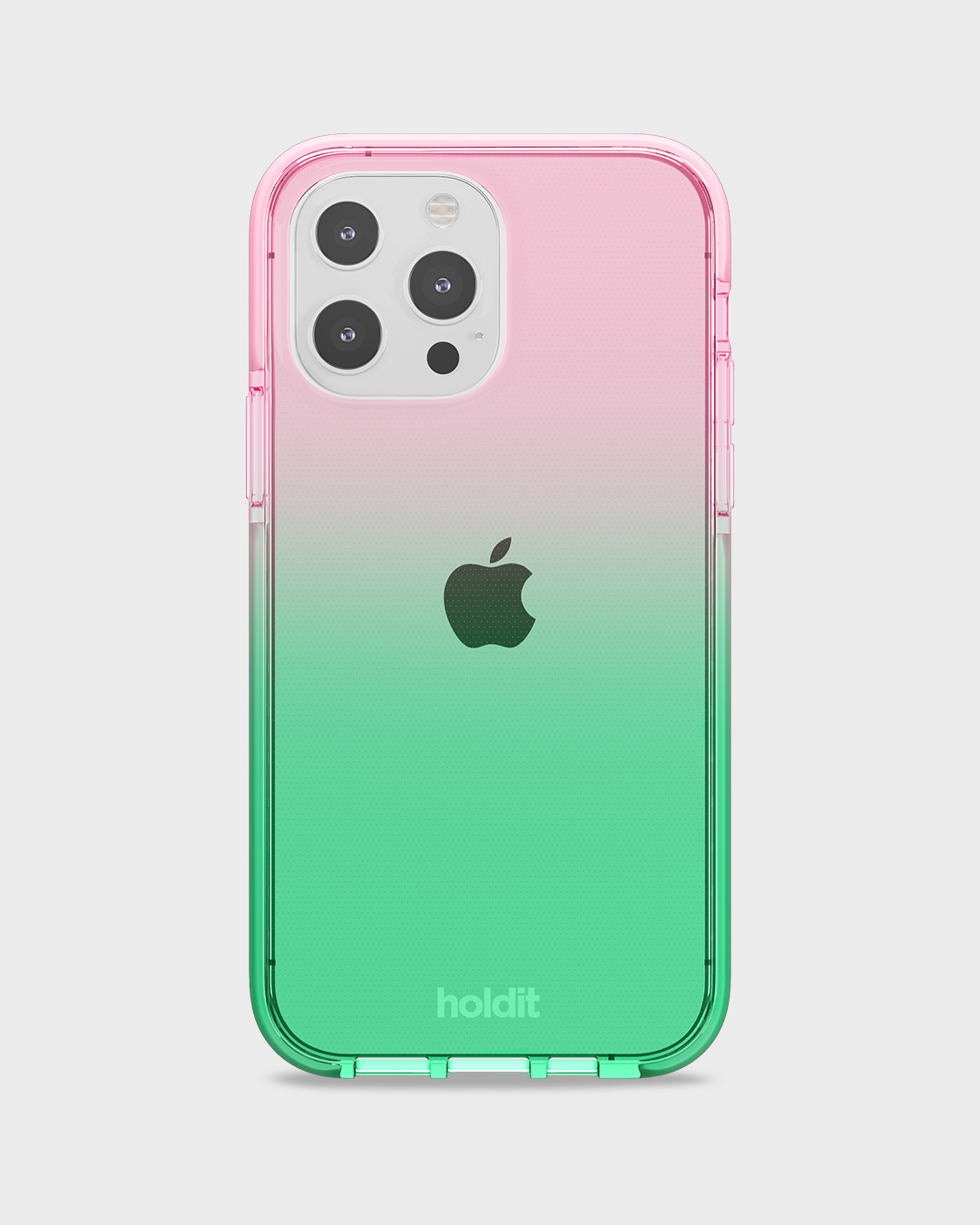 Phone case Seethru Gradient Grass Green/Bright Pink iPhone 13 Pro