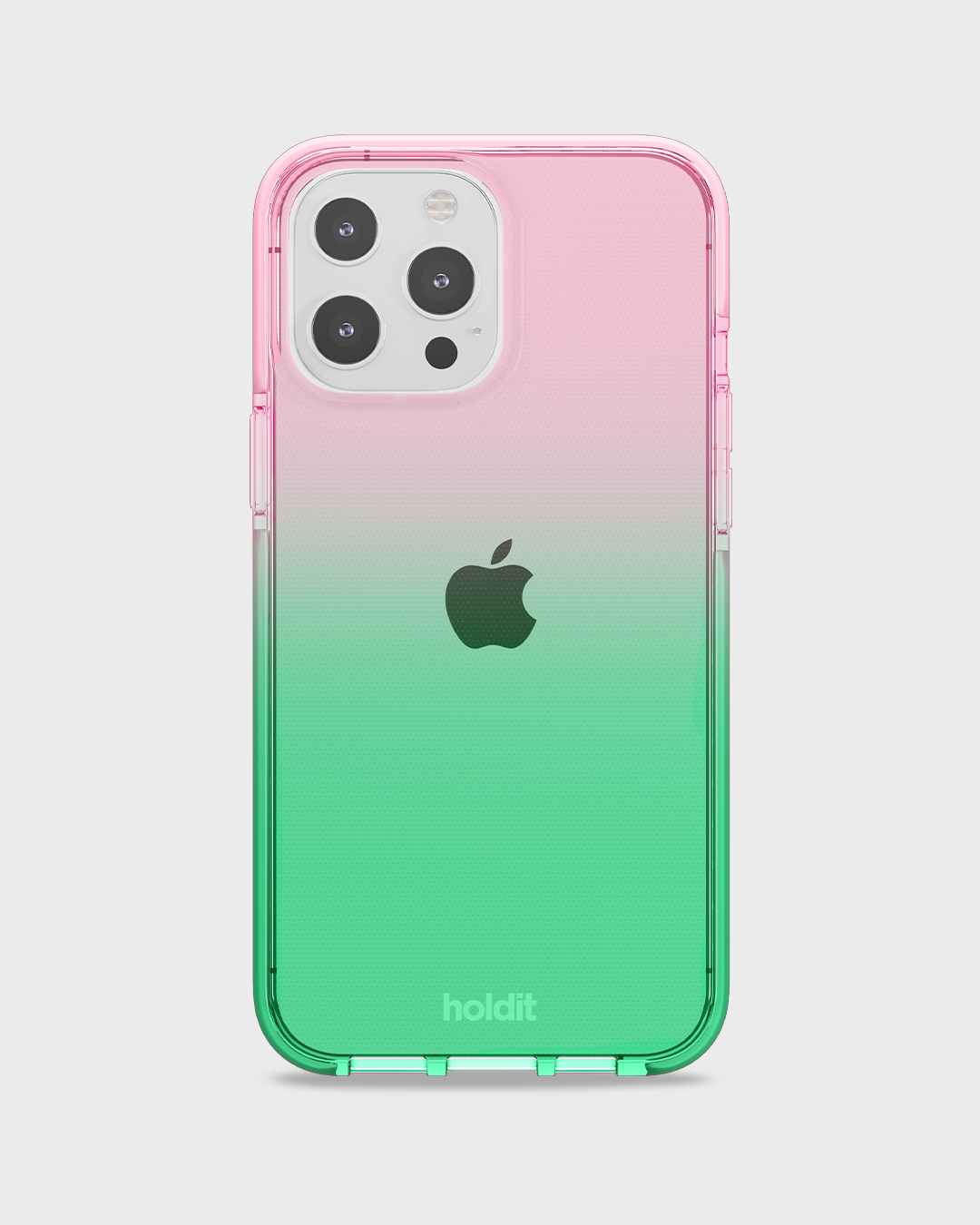 Phone case Seethru Gradient Grass Green/Bright Pink iPhone 13 Pro Max