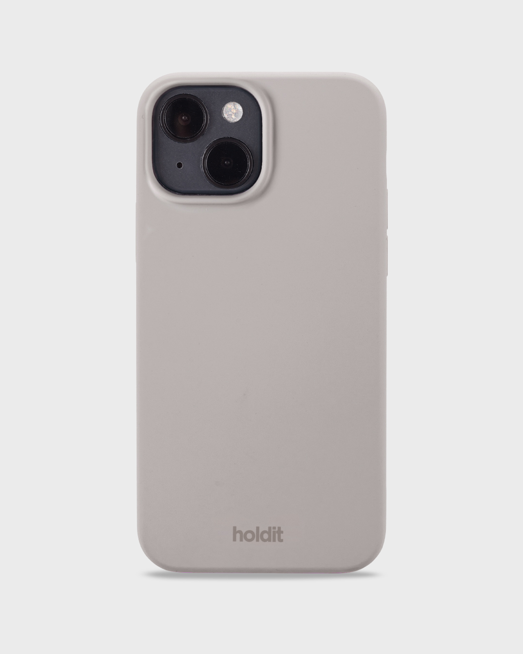 Phone Case Silicone Taupe iPhone 14