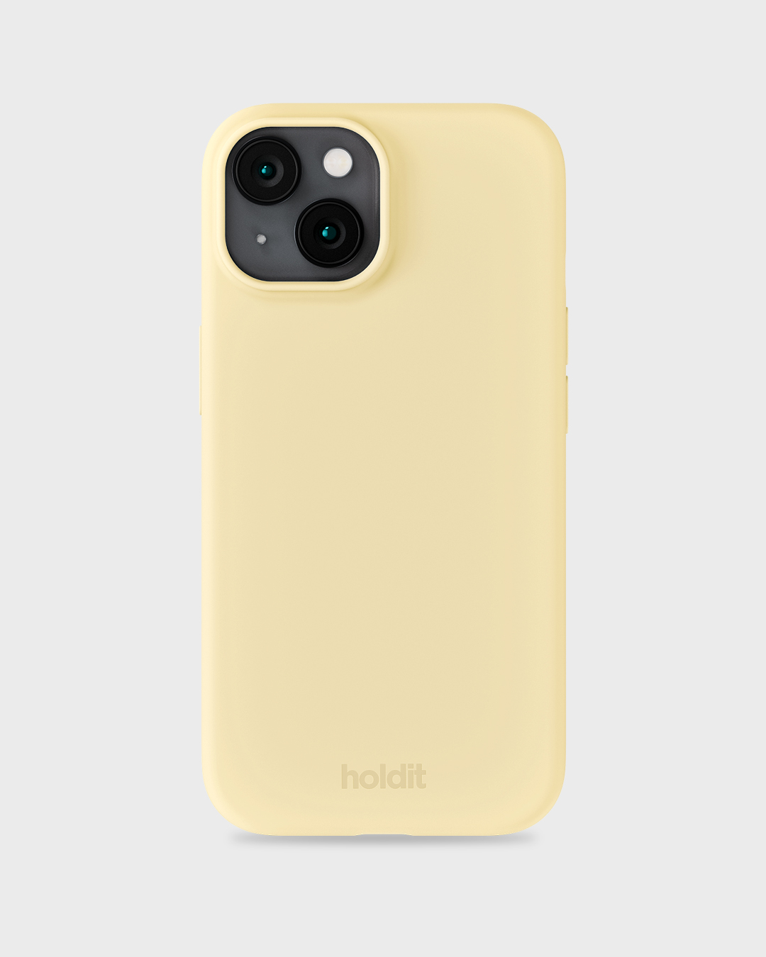 Phone Case Silicone Butter Yellow iPhone 13